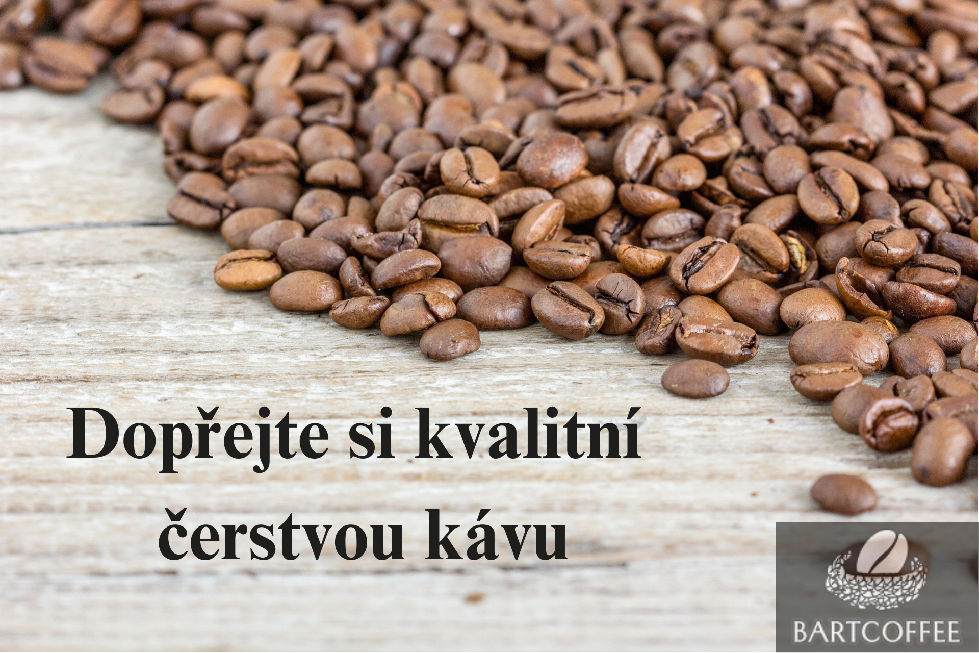 Dopřejte si kvalitní čerstvou kávu.